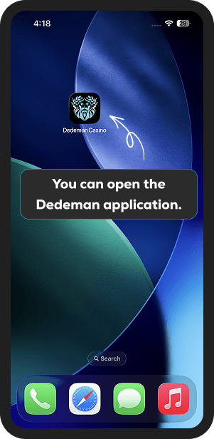 You can open the Eforbet application