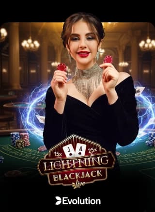 First Person Lightning Blackjack